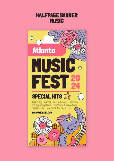 Creative Music Festival Poster Design Ideas for Maximum Impact